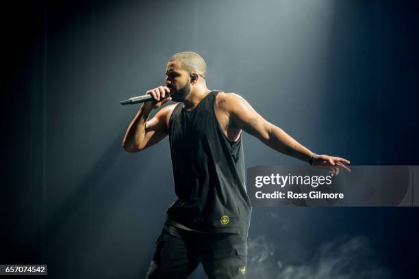Drake performs at The SSE Hydro on March 23, 2017 in Glasgow, United Kingdom.