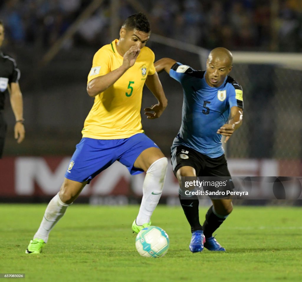 Uruguay v Brazil - FIFA 2018 World Cup Qualifiers