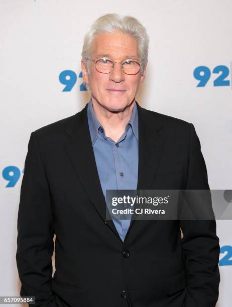 Richard Gere attends the Reel Pieces Screening of 'Norman: The Moderate Rise and Tragic Fall of a New York Fixer' at 92nd Street Y on March 23, 2017...