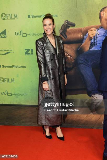 Alexandra Neldel during the premiere of the film 'Lommbock' at CineStar on March 23, 2017 in Berlin, Germany.