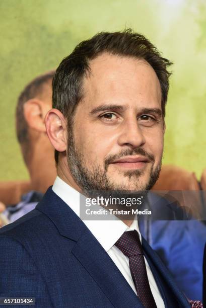 German actor Moritz Bleibtreu during the premiere of the film 'Lommbock' at CineStar on March 23, 2017 in Berlin, Germany.
