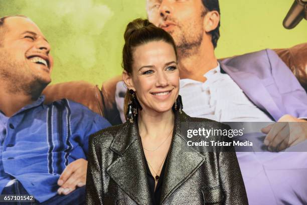 German actress Alexandra Neldel during the premiere of the film 'Lommbock' at CineStar on March 23, 2017 in Berlin, Germany.