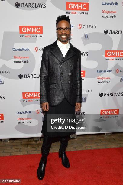 Billy Porter attends the GMHC 35th Anniversary Spring Gala at Highline Stages on March 23, 2017 in New York City.
