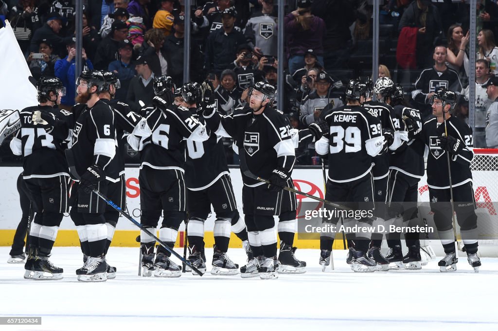 Winnipeg Jets v Los Angeles Kings