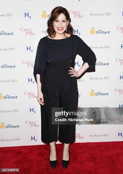 Actress Vanessa Bayer attends the "Carrie Pilby" New York Screening at Landmark Sunshine Cinema on March 23, 2017 in New York City.