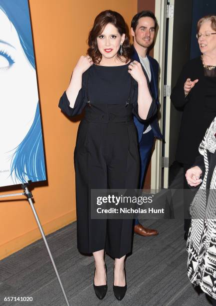 Actress Vanessa Bayer attends the "Carrie Pilby" New York Screening at Landmark Sunshine Cinema on March 23, 2017 in New York City.