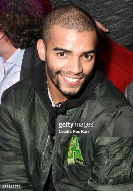 Brahim Zaibat attends Pink Paradise Club 15th Anniversary on March 23, 2017 in Paris, France.