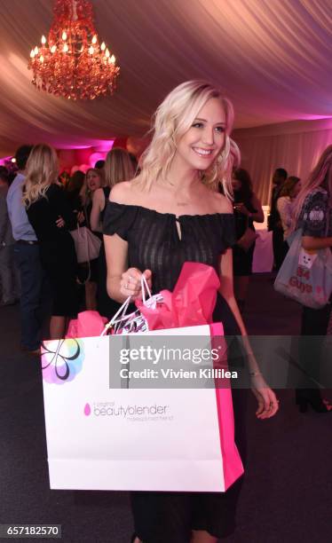 Paige Mobley attends beautyblender Cheers to 15 Years on March 23, 2017 in West Hollywood, California.