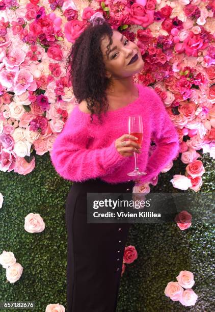 Brette Sims attends beautyblender Cheers to 15 Years on March 23, 2017 in West Hollywood, California.