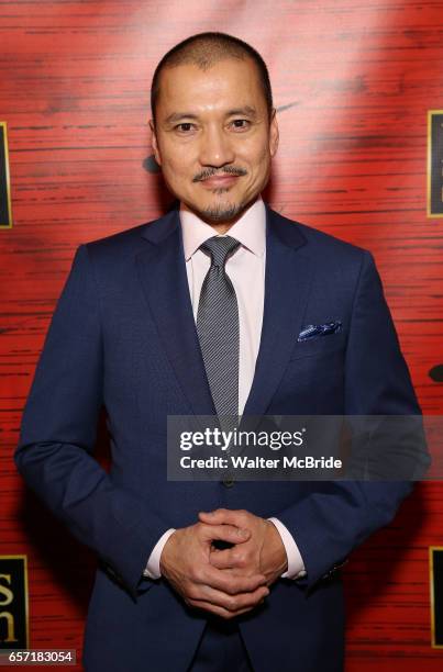 Jon Jon Briones attends The Opening Night After Party for the New Broadway Production of "Miss Saigon" at Tavern on the Green on March 23, 2017 in...