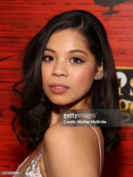 Eva Noblezada attends The Opening Night After Party for the New Broadway Production of "Miss Saigon" at Tavern on the Green on March 23, 2017 in New...