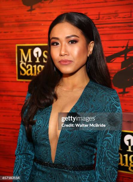 Rachelle Ann Go attends The Opening Night After Party for the New Broadway Production of "Miss Saigon" at Tavern on the Green on March 23, 2017 in...