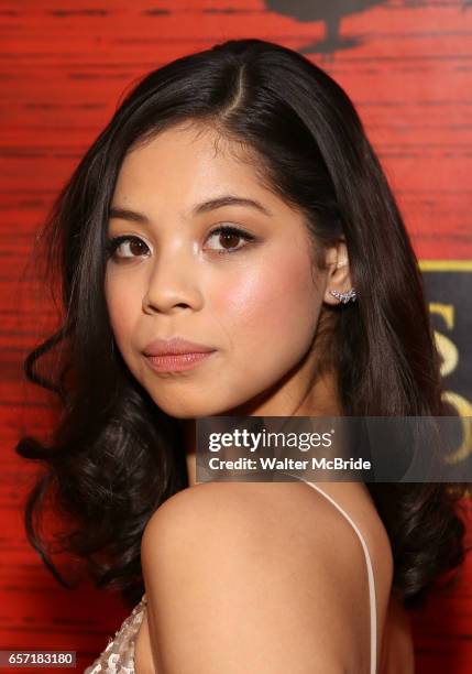 Eva Noblezada attends The Opening Night After Party for the New Broadway Production of "Miss Saigon" at Tavern on the Green on March 23, 2017 in New...