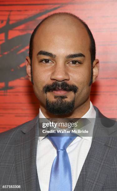 Nicholas Christopher attends The Opening Night After Party for the New Broadway Production of "Miss Saigon" at Tavern on the Green on March 23, 2017...