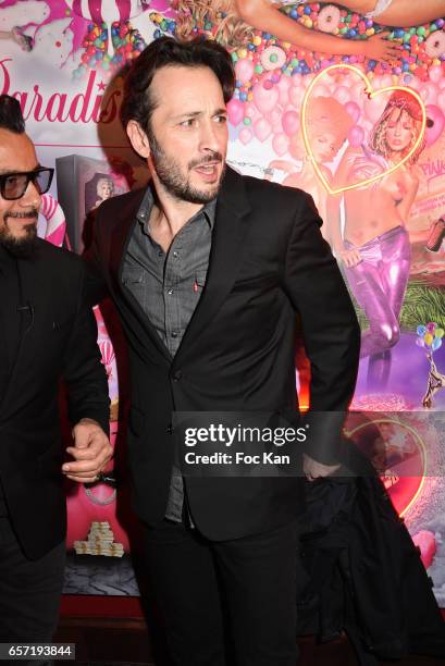 Michael Cohen attends Pink Paradise Club 15th Anniversary on March 23, 2017 in Paris, France.