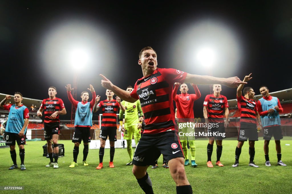 A-League Rd 24 - Western Sydney v Melbourne