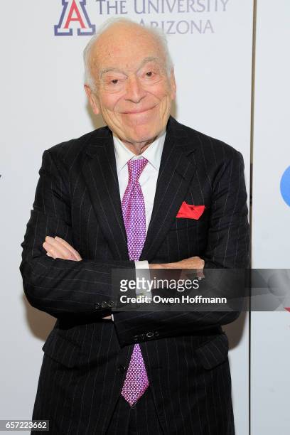 Leonard Lauder attends Fashion Institute Of Technology 2017 Gala at Marriott Marquis on March 22, 2017 in New York City.