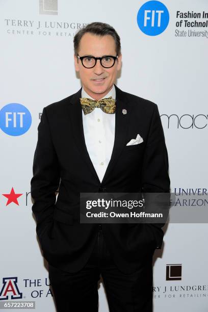 William Kapfer attends Fashion Institute Of Technology 2017 Gala at Marriott Marquis on March 22, 2017 in New York City.