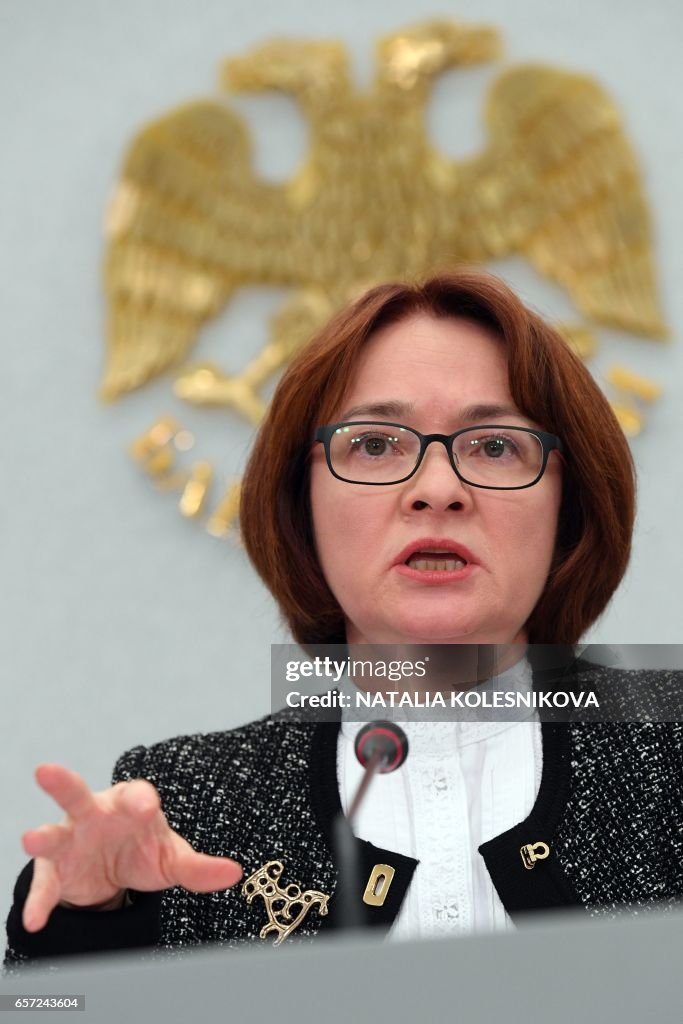 RUSSIA-ECONOMY-CENTRAL BANK-NABIULLINA