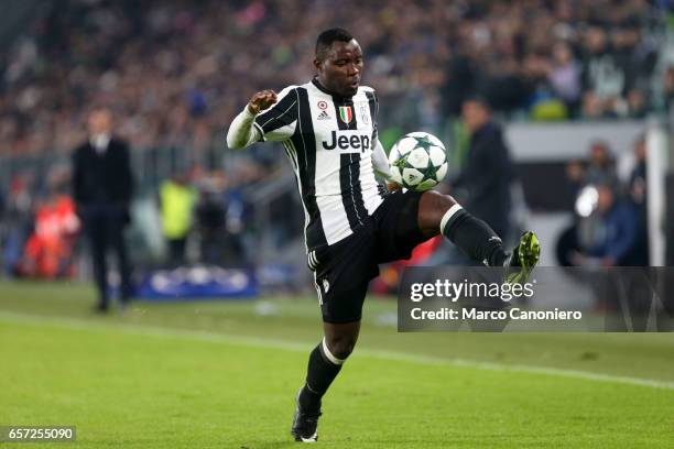 Kwadwo Asamoah of Juventus during the UEFA Champions League Group H match between Juventus and GNK Dinamo Zagreb. Juventus FC won 2-0 over GNK Dinamo...