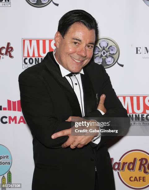 Executive producer Al Bowman attends the inaugural Las Vegas F.A.M.E Awards presented by the Producers Choice Honors at the Hard Rock Cafe Las Vegas...