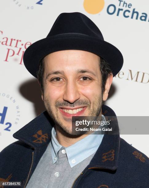 Actor Desmin Borges attends the "Carrie Pilby" New York screening at Landmark Sunshine Cinema on March 23, 2017 in New York City.