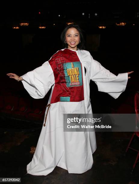 Catherine Ricafort during The Opening Night Actors' Equity Gypsy Robe Ceremony honoring Catherine Ricafort for the New Broadway Production of "Miss...