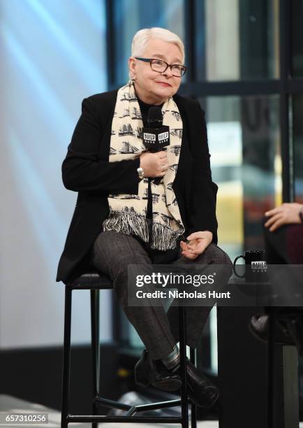 Playwright Paula Vogel attends Build Series Presents, Discussing "Indecent" at Build Studio on March 24, 2017 in New York City.