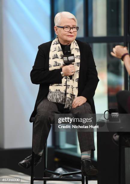 Playwright Paula Vogel attends Build Series Presents, Discussing "Indecent" at Build Studio on March 24, 2017 in New York City.