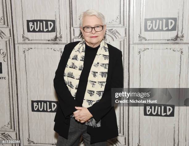 Playwright Paula Vogel attends Build Series Presents, Discussing "Indecent" at Build Studio on March 24, 2017 in New York City.