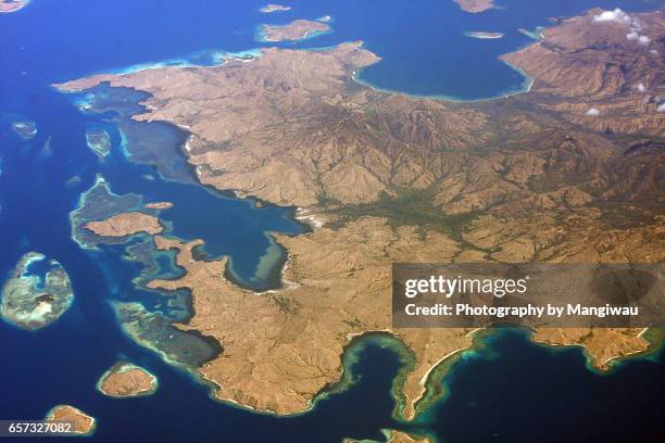 komodo island - sumbawa stockfoto's en -beelden