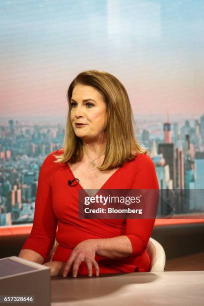 Katherine Ellis Nixon, chief investment officer of Northern Trust Corp., speaks during a Bloomberg Television interview in New York, U.S., on Friday,...