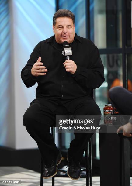 Steve Schirripa attends Build Series Presents a Discussion on The Garden of Dreams Foundation's Special Comedy Night "The Garden Of Laughs" at Build...
