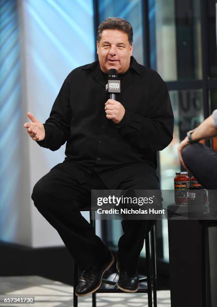 Steve Schirripa attends Build Series Presents a Discussion on The Garden of Dreams Foundation's Special Comedy Night "The Garden Of Laughs" at Build...