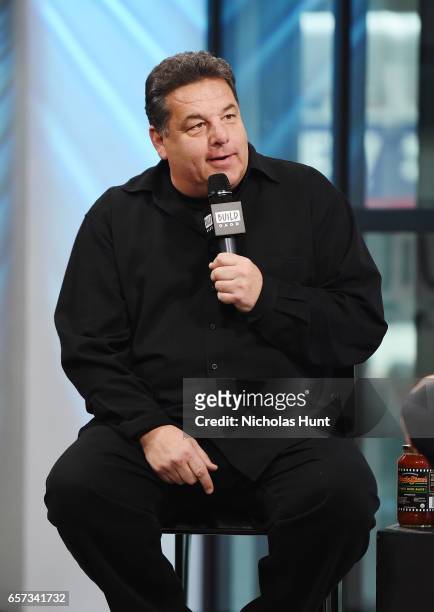 Steve Schirripa attends Build Series Presents a Discussion on The Garden of Dreams Foundation's Special Comedy Night "The Garden Of Laughs" at Build...