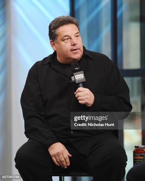 Steve Schirripa attends Build Series Presents a Discussion on The Garden of Dreams Foundation's Special Comedy Night "The Garden Of Laughs" at Build...