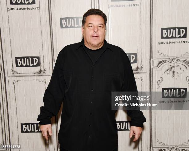 Steve Schirripa attends Build Series Presents a Discussion on The Garden of Dreams Foundation's Special Comedy Night "The Garden Of Laughs" at Build...