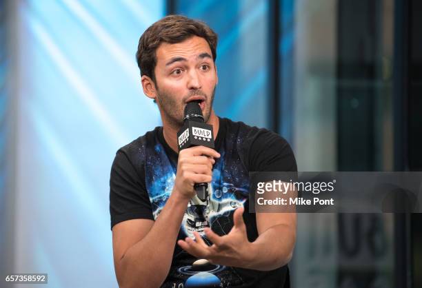 Jason Silva attends Build Series to discuss "Origins: The Journey of Human" at Build Studio on March 24, 2017 in New York City.