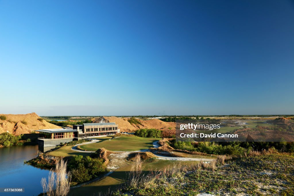 Streamsong Red Course Routing A view of the 474 yards par 4, first hole of the Red course designed ...