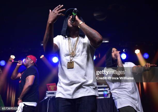 The Lox Perform at The Lox in Concert - Atlanta, GA at The Masquerade on March 23, 2017 in Atlanta, Georgia.