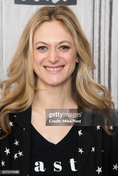 Marin Ireland attends Build Series to discuss "On the Exhale" at Build Studio on March 24, 2017 in New York City.