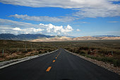 A open road in Tibet.