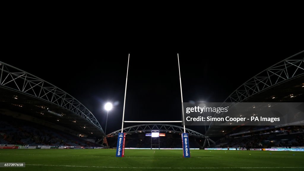 Huddersfield v Leeds Rhinos - Betfred Super League - John Smith's Stadium