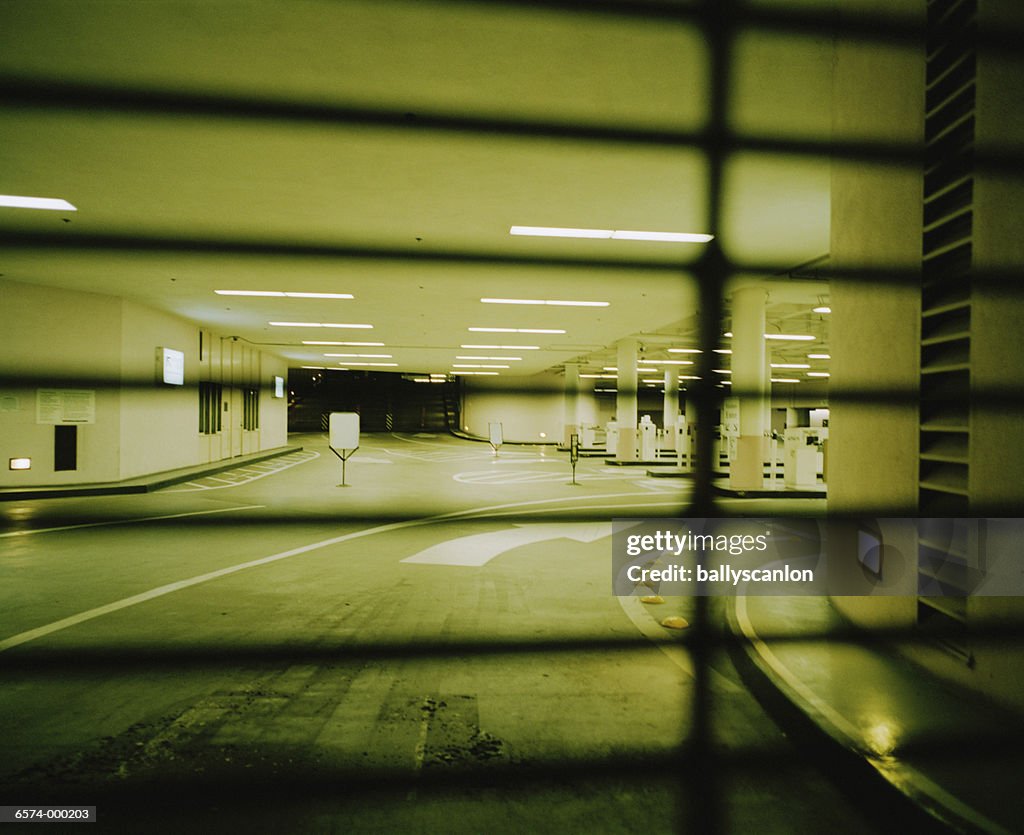 Parking Garage at Night