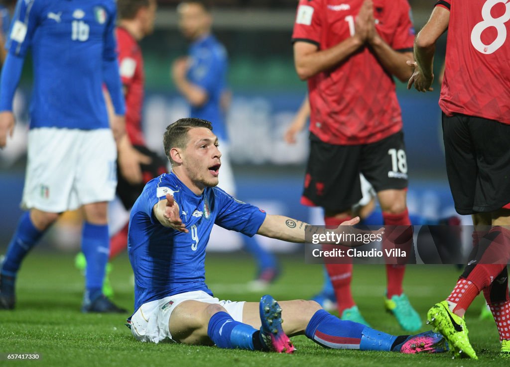 Italy v Albania - FIFA 2018 World Cup Qualifier