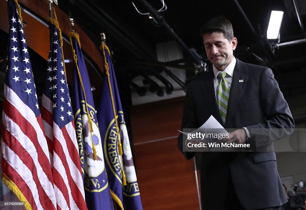 House GOP Pulls Vote On Trump's American Health Care Act