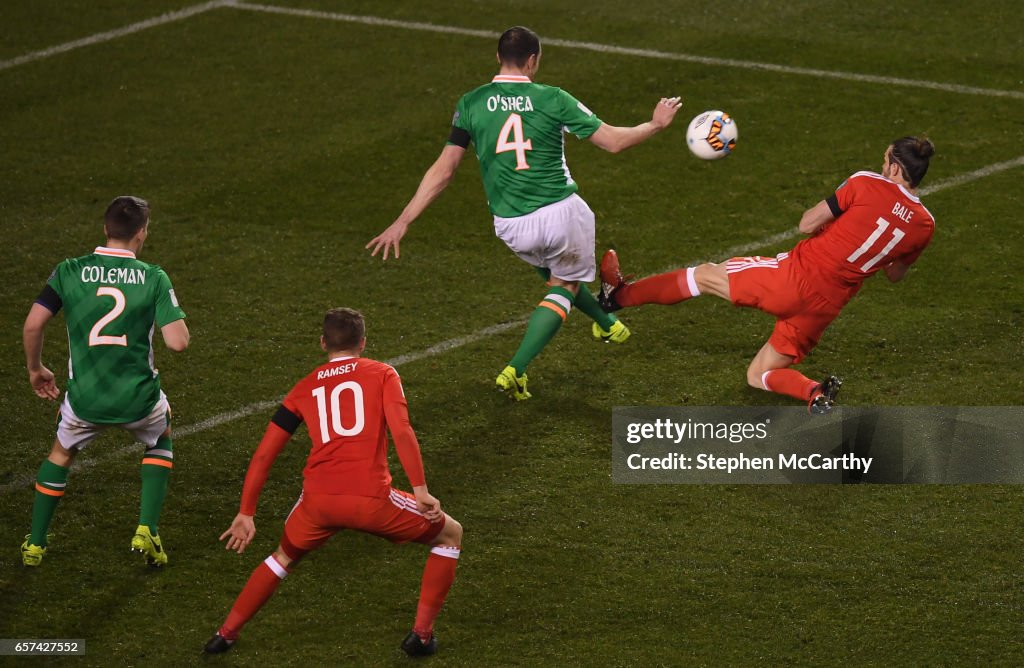 Republic of Ireland v Wales - FIFA World Cup Qualifier Group D