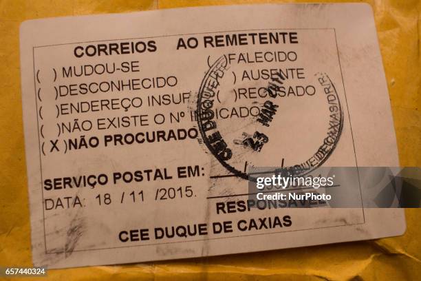 Brazil Postal Address Examples 57 Postal Telegraph Company Stock Photos, High-Res Pictures, and Images ...