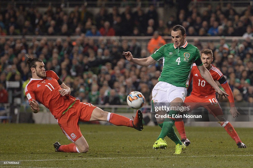 Republic of Ireland v Wales - FIFA World Cup Qualifier Group D