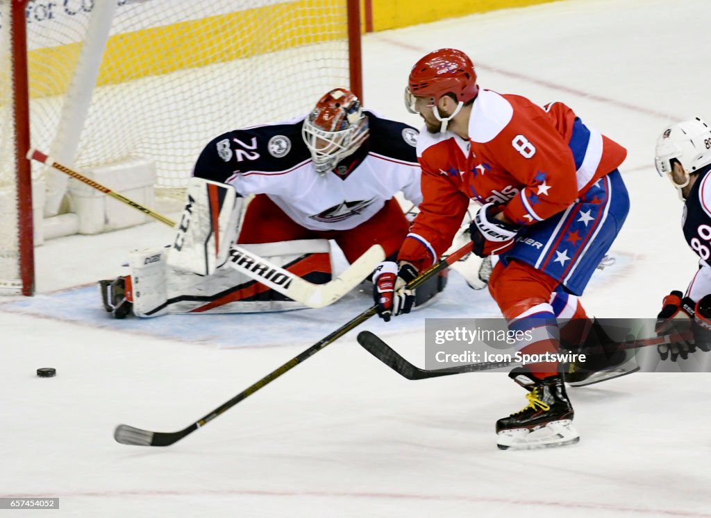 NHL: MAR 23 Blue Jackets at Capitals